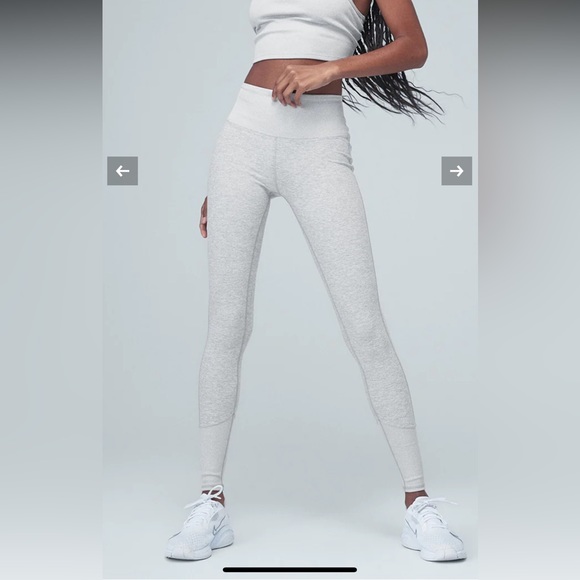 High-Waist Alosoft Lounge Legging heather pink - Picture 4 of 4